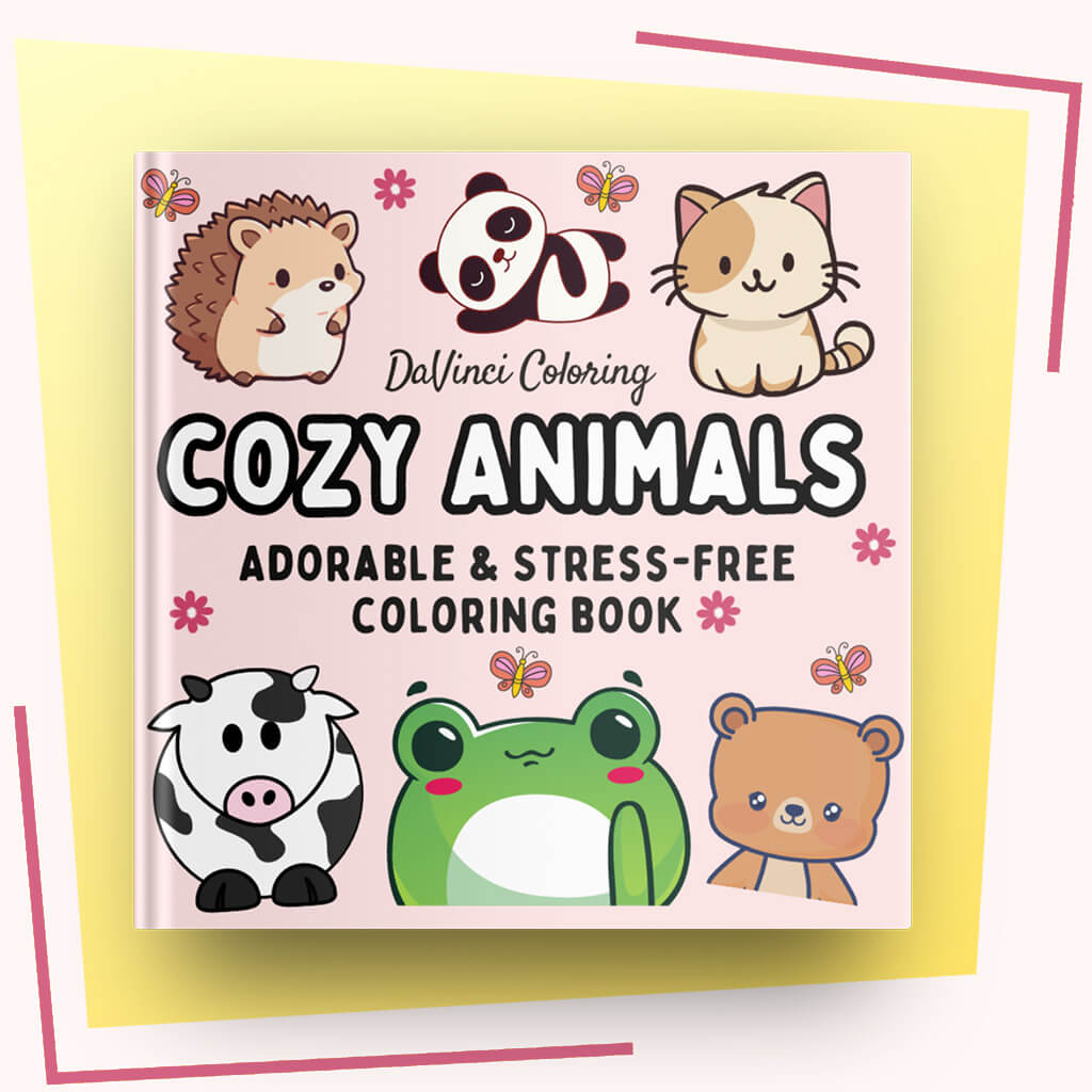 Cozy Animals - Coloring Book