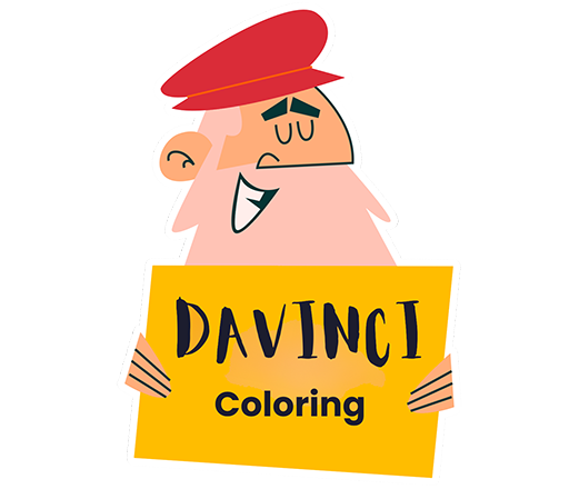 DaVinci Coloring