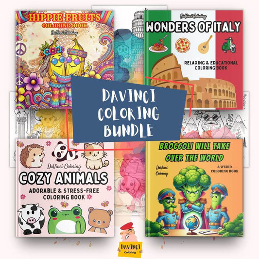 DaVinci Coloring Bundle